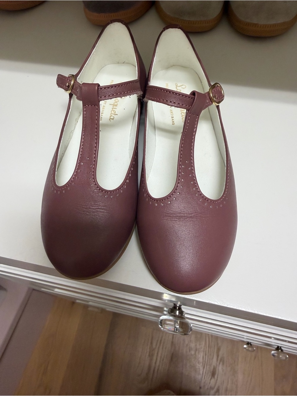 La Coquets T bar girl shoes